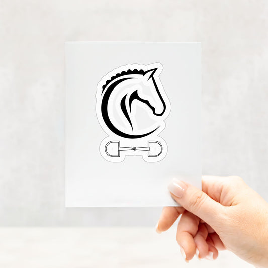 Horse Kiss Cut Stickers - 4" x 4"