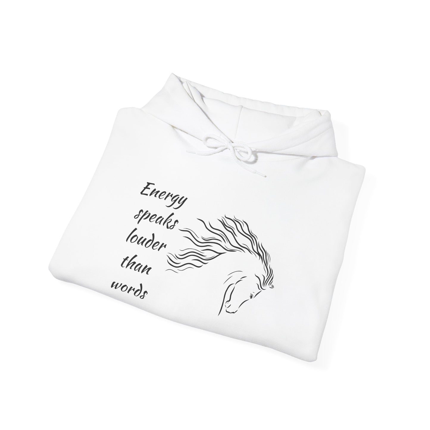 Equestrian Hoodie - Inspirational Quote for Horse Lovers