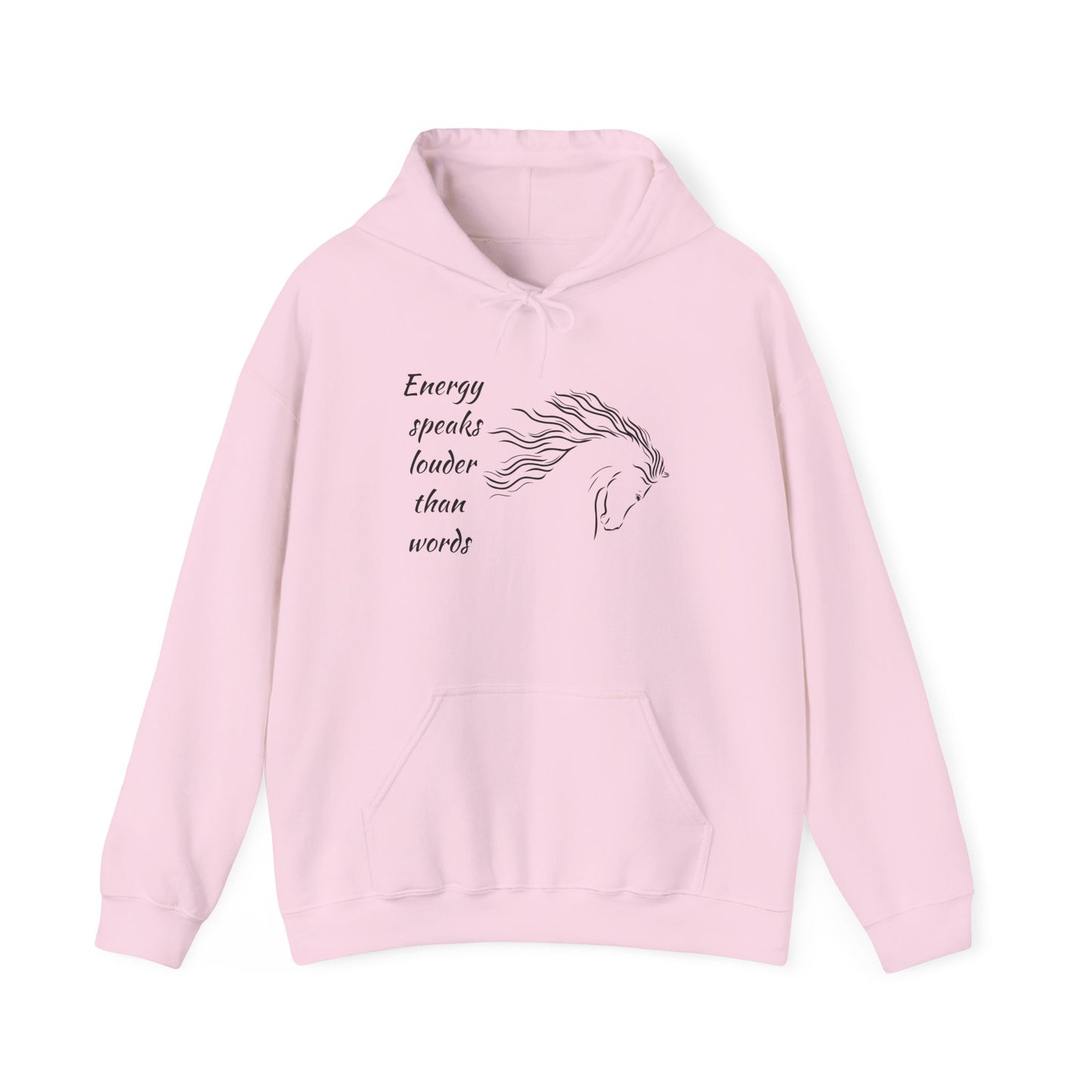 Equestrian Hoodie - Inspirational Quote for Horse Lovers