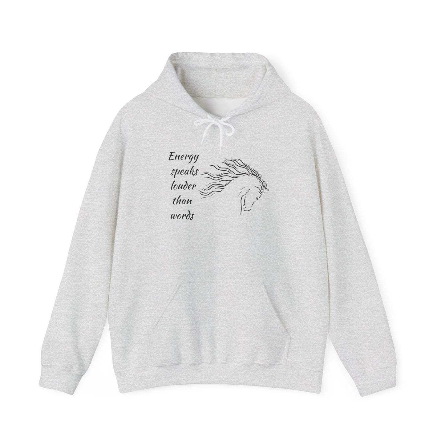 Equestrian Hoodie - Inspirational Quote for Horse Lovers