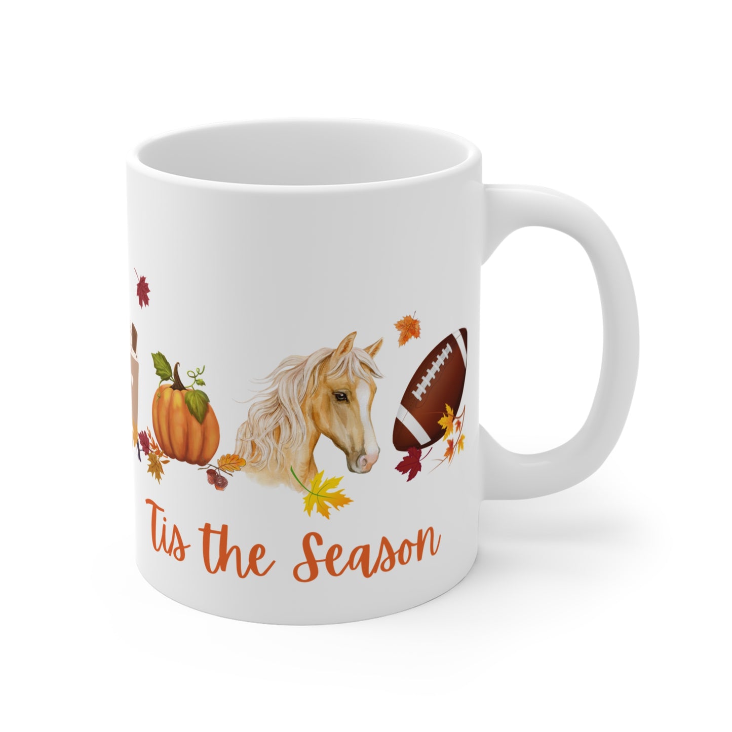 Fall Mug 11oz with - Tis the Season