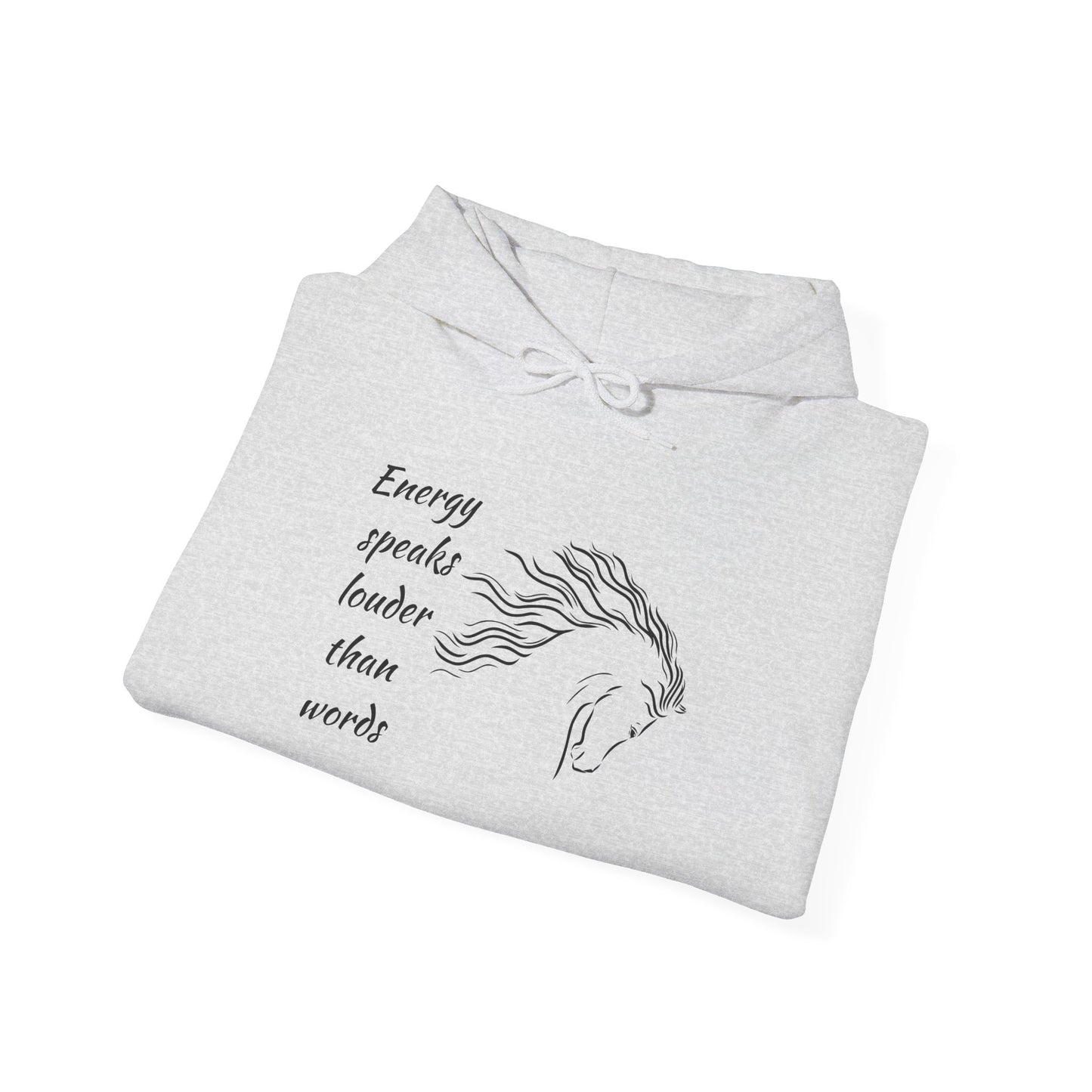 Equestrian Hoodie - Inspirational Quote for Horse Lovers