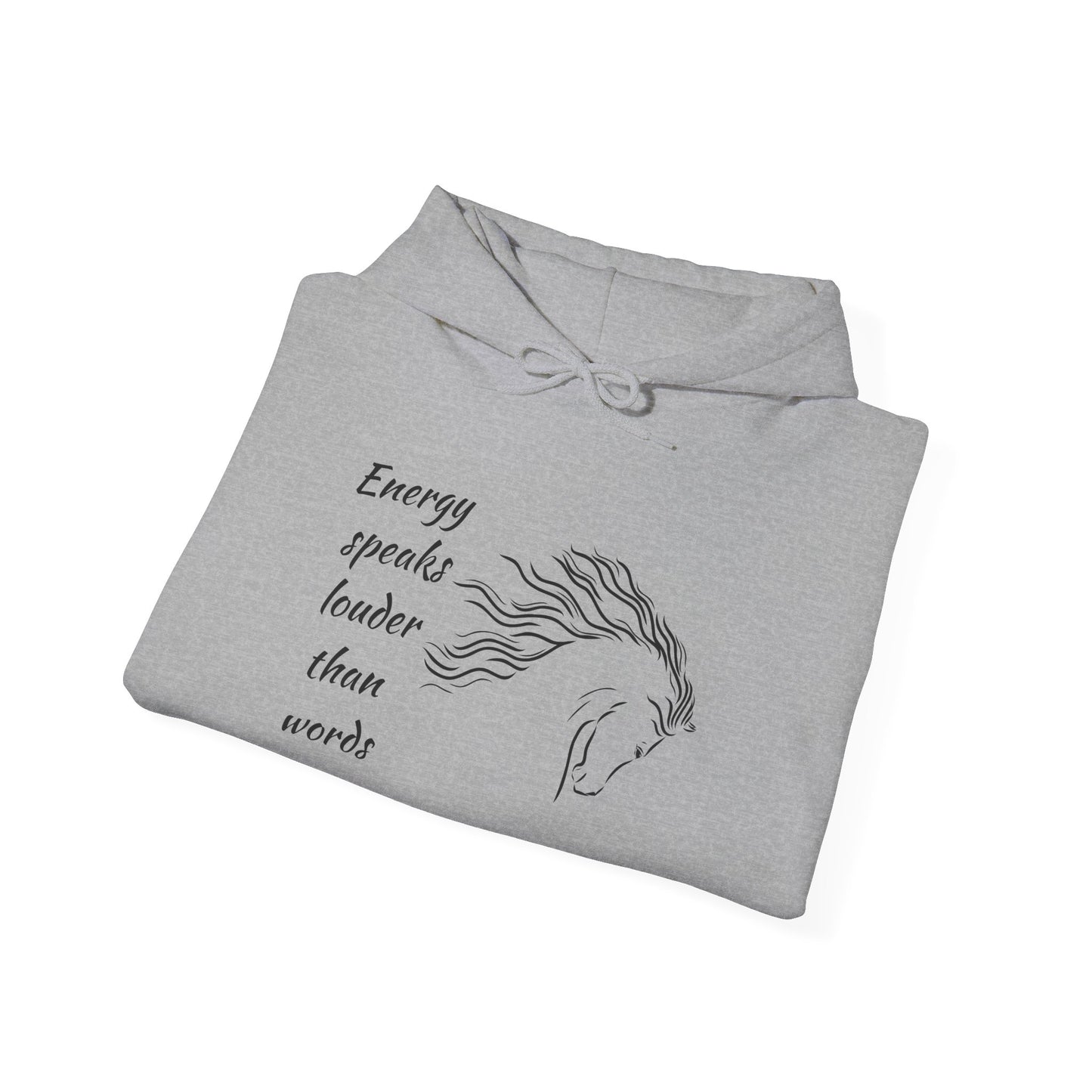 Equestrian Hoodie - Inspirational Quote for Horse Lovers