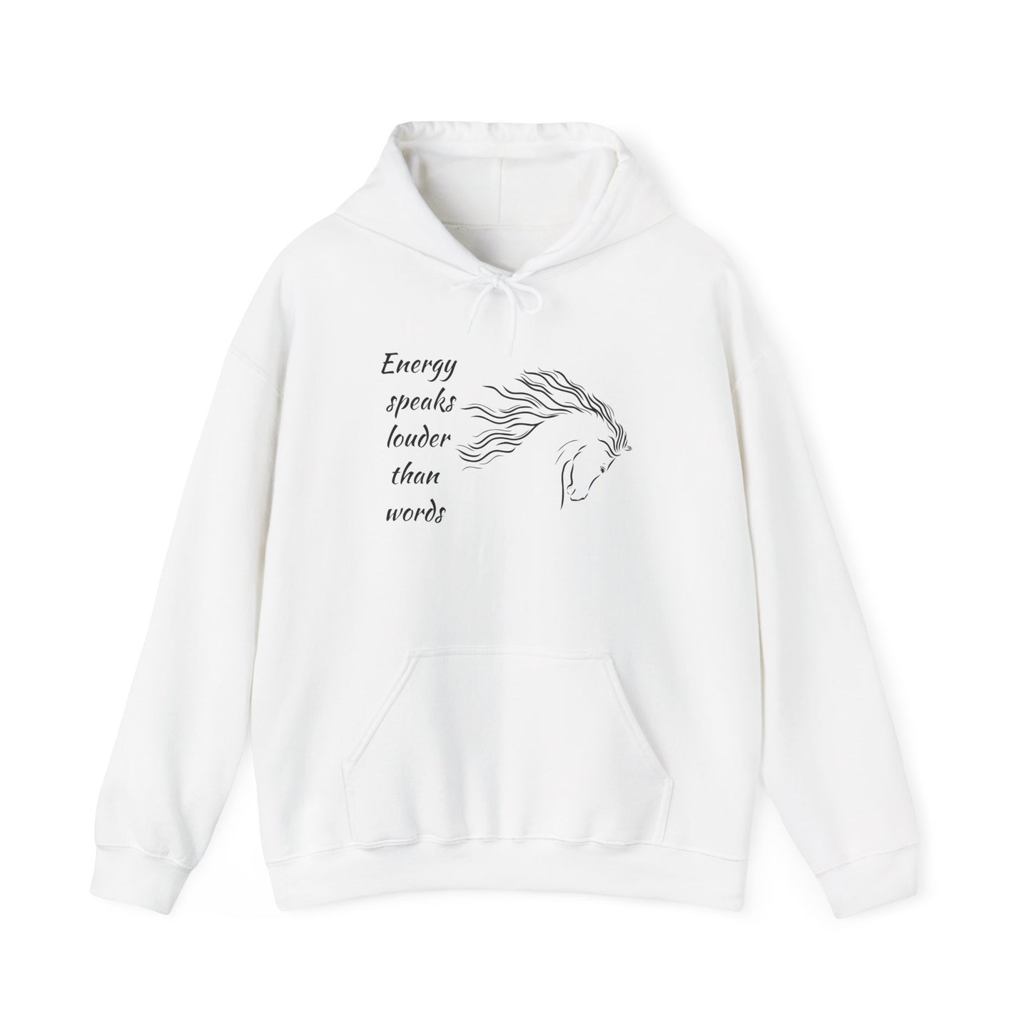 Equestrian Hoodie - Inspirational Quote for Horse Lovers