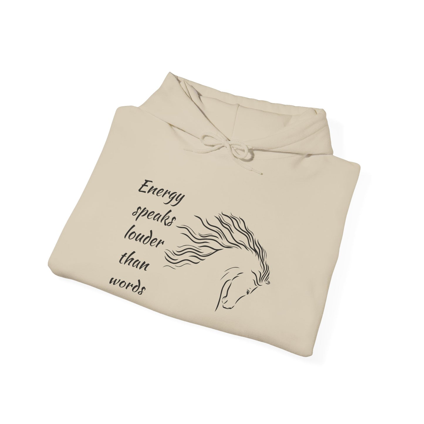 Equestrian Hoodie - Inspirational Quote for Horse Lovers