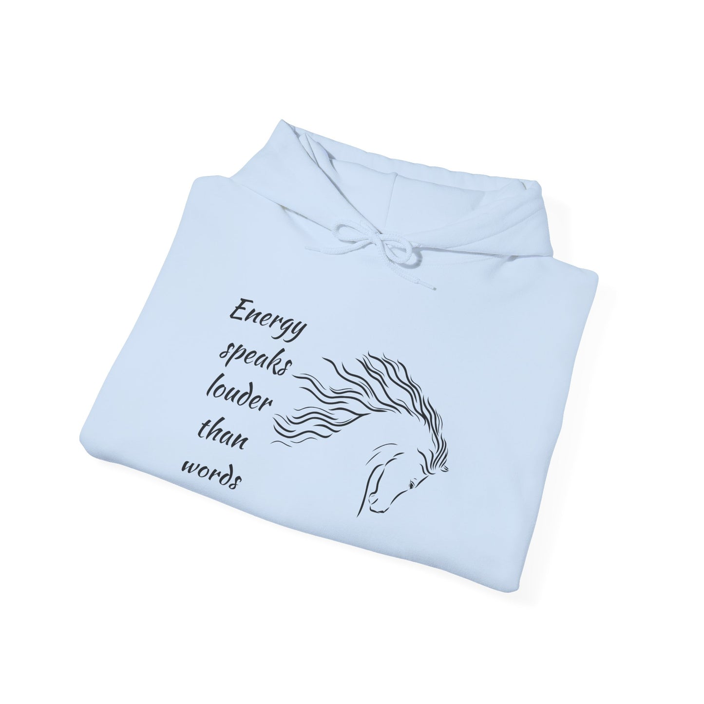 Equestrian Hoodie - Inspirational Quote for Horse Lovers