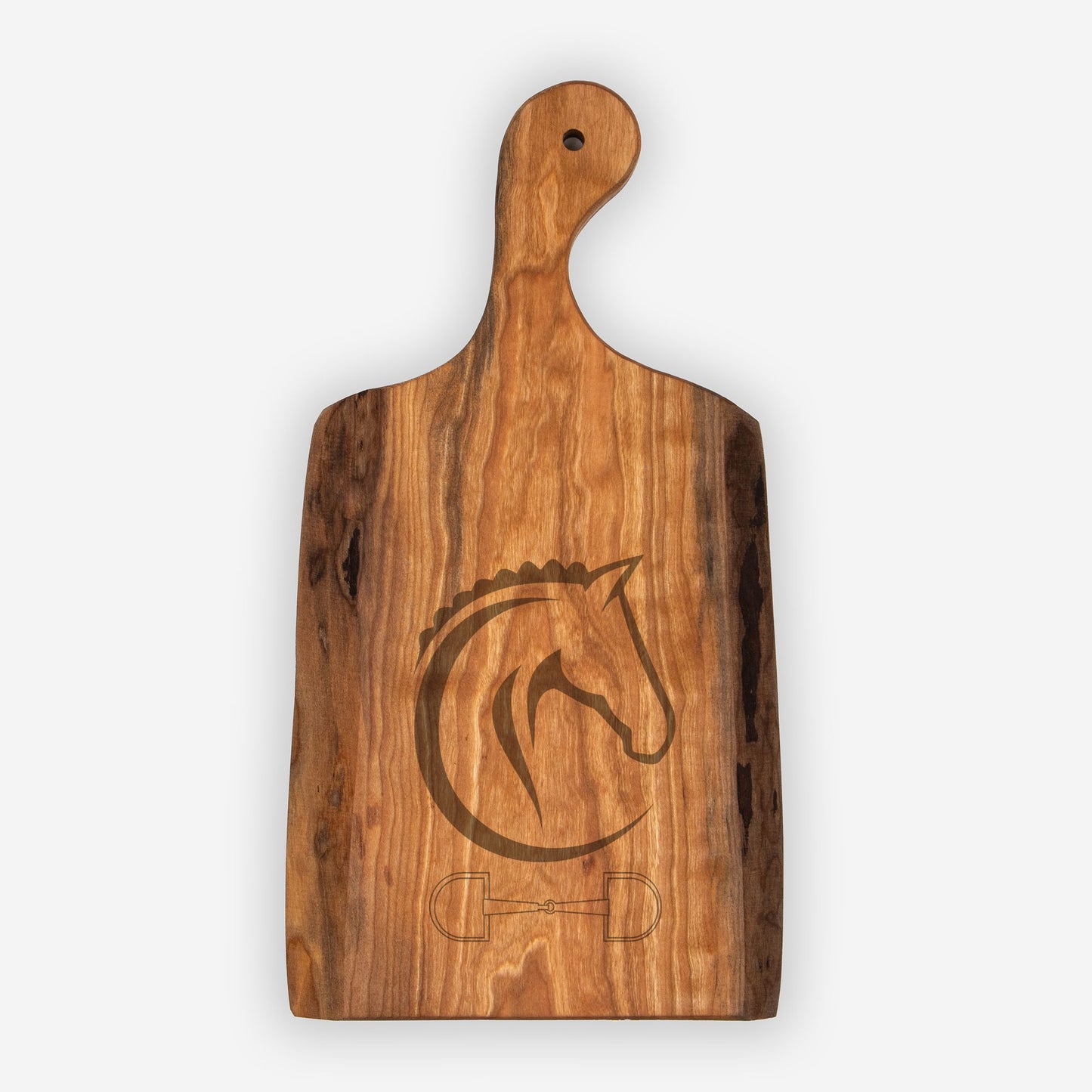 Horse Head Live Edge Artisan Wood Serving Board