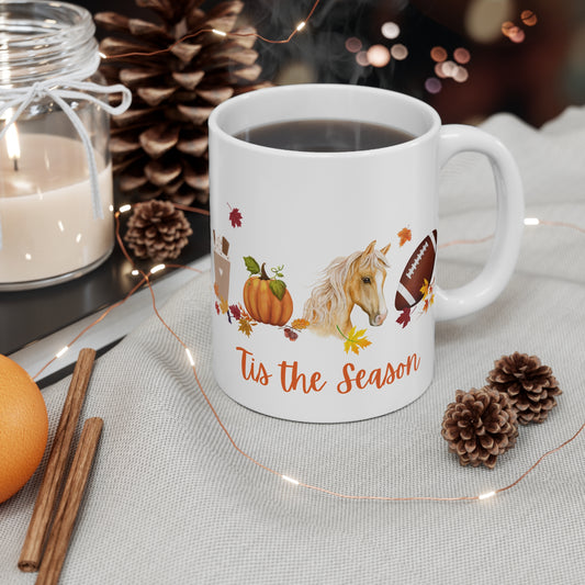 Fall Mug 11oz with - Tis the Season