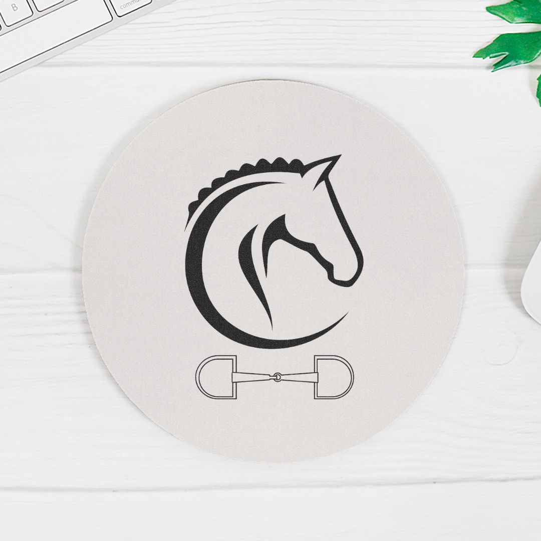 Horse Mouse Pad (Round)