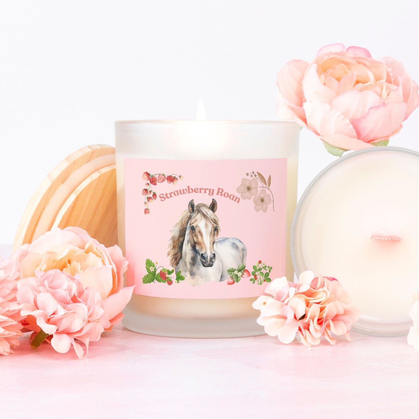 Strawberry Roan candle