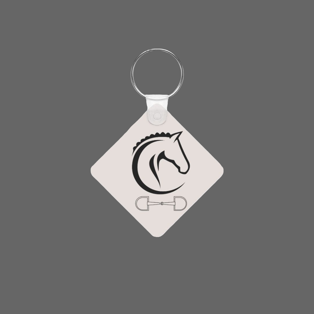 Horse Key Chain (Square)