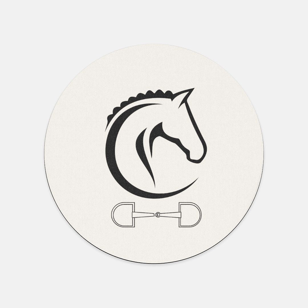 Horse Mouse Pad (Round)